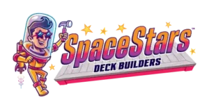 SpaceStars Deck Builders logo on a transparent background