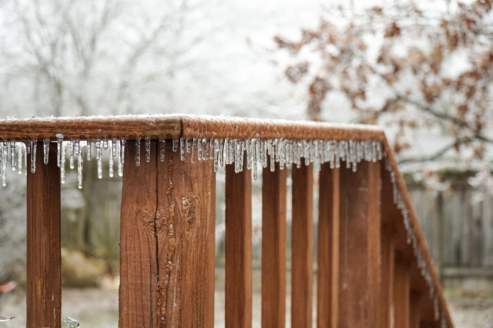 winter deck preparation