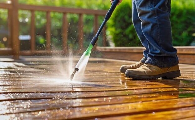 Decking Be Power Washed