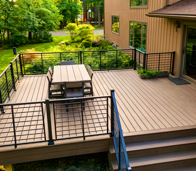 Complete deck demolition and replacement with new structure/framing