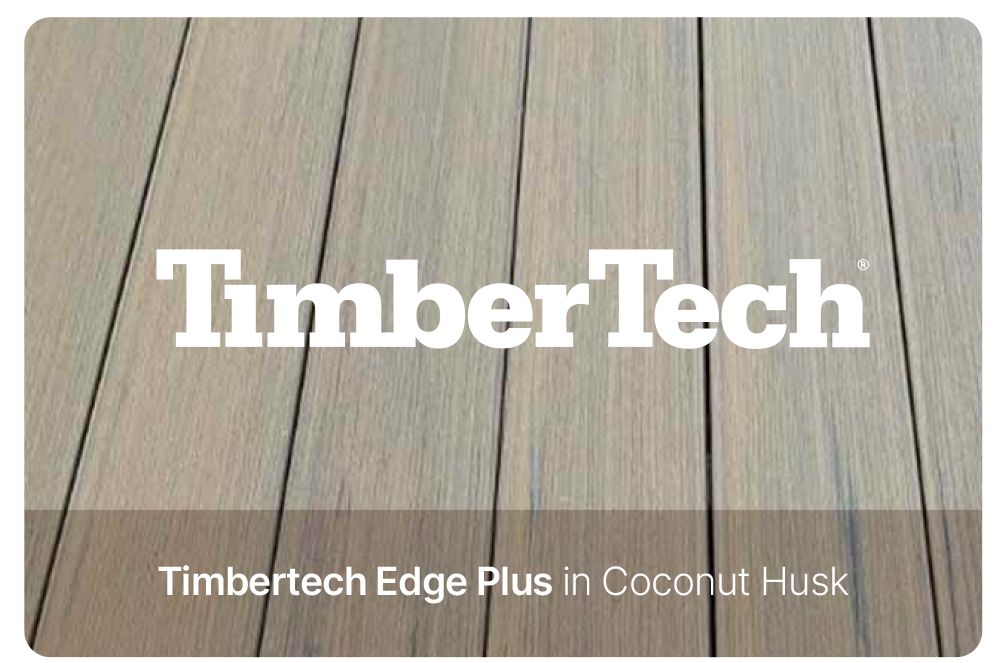 TimberTech Edge Plus Coconut Husk composite decking