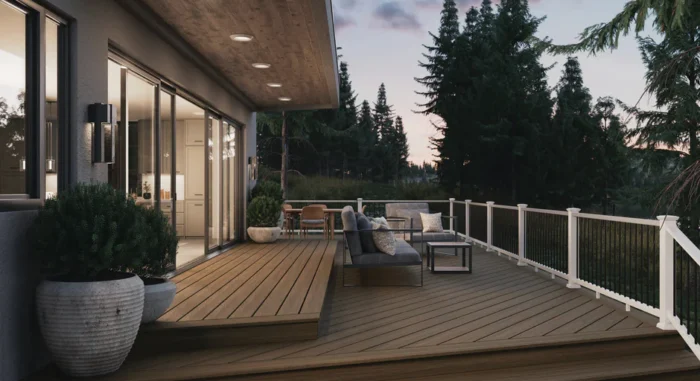 Fiberon ArmorGuard Designers Choice Decking in Forest Brown