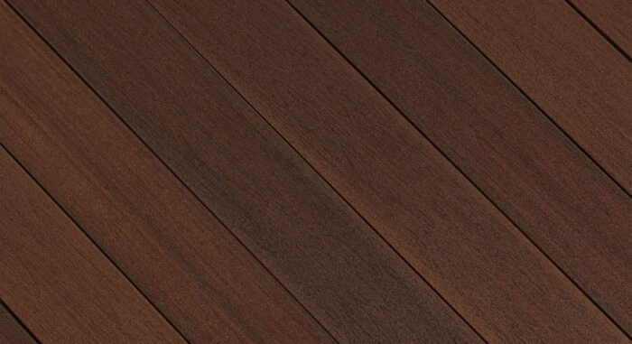 Fiberon Concordia Decking in Symmetry - Burnt Umber