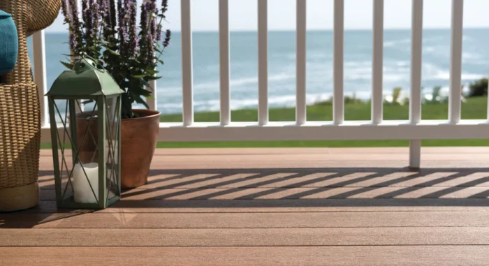 Fiberon Concordia Decking in Symmetry - Warm Sienna