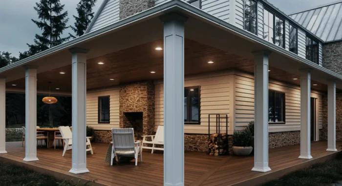 Fiberon Concordia Decking in Astir Mountain Ash