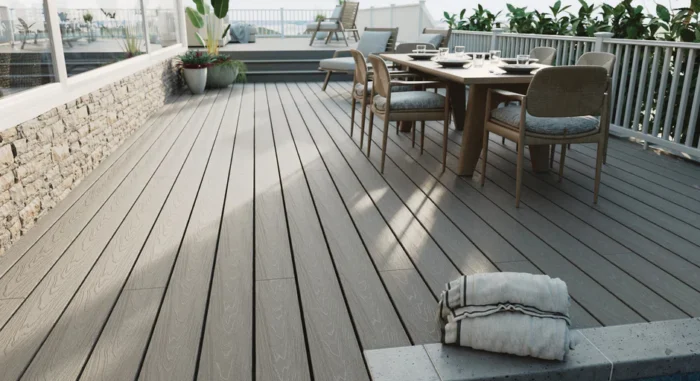 Fiberon Veranda Builders Select Decking in Stone Gray