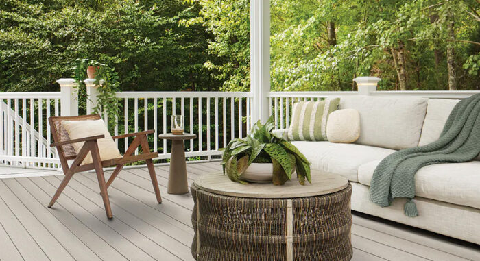 TimberTech Harvest+ Collection™ in Timber Gray