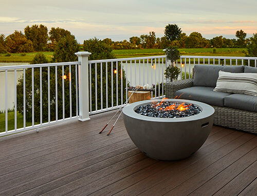 TimberTech Reserve Collection in Dark Roast