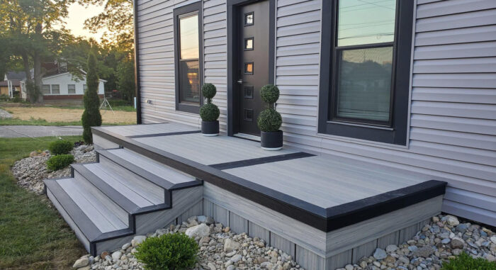 DecKorators Picture Frame Deck Board in Dark Slate