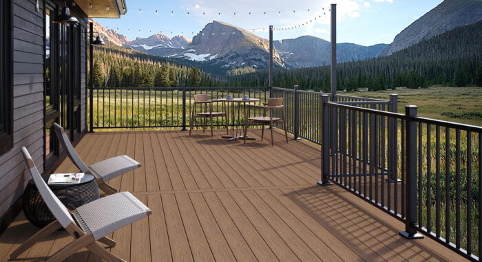 DecKorators Altitude Decking in Sequoia
