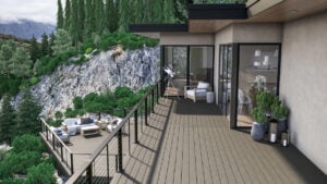 DecKorators Altitude Decking in Trail Stone
