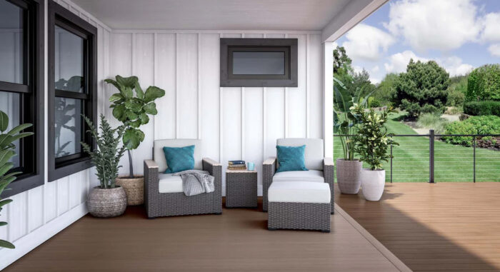 DecKorators Porch Flooring in Chicory