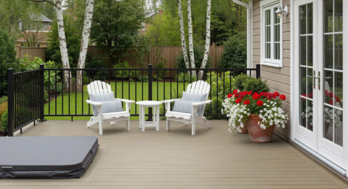 DecKorators Summit Decking in Cliff Side