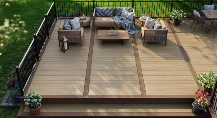 DecKorators Summit Decking in Cliff Side