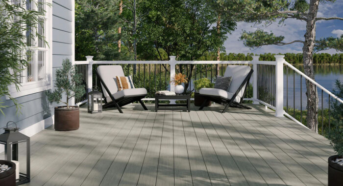 DecKorators Summit Decking in Glacier