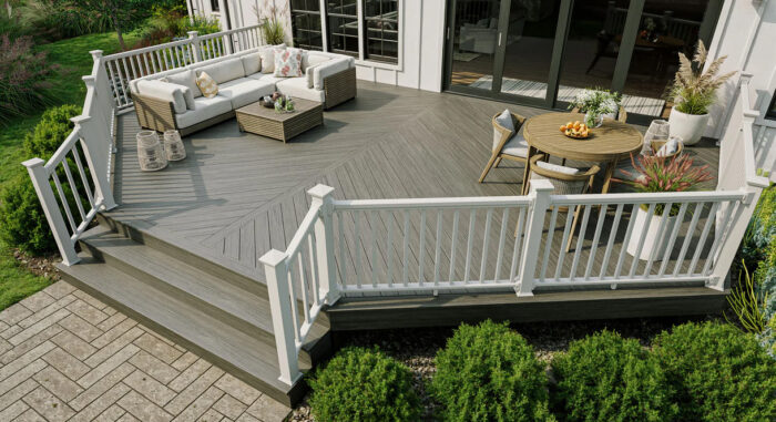 DecKorators Summit Decking in Glacier