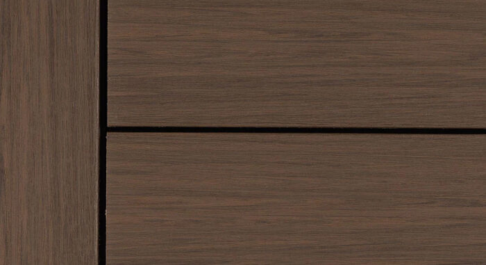 DecKorators Voyage Decking in Khaya