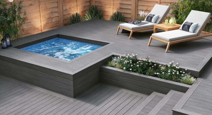 DecKorators Voyage Decking in Sierra