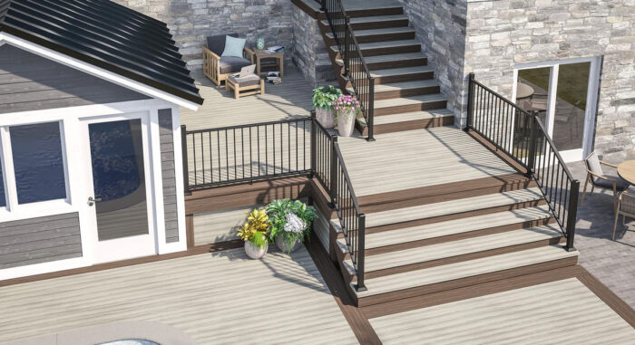 DecKorators Voyage Decking in Tundra