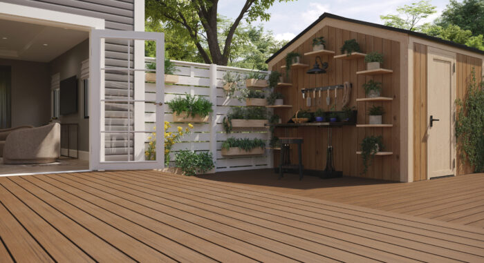 Trex Enhance® Naturals in Cinnamon Cove