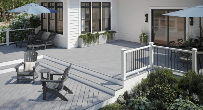 Trex Enhance® Naturals in Foggy Wharf