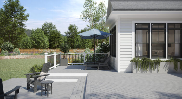 Trex Enhance® Naturals in Foggy Wharf