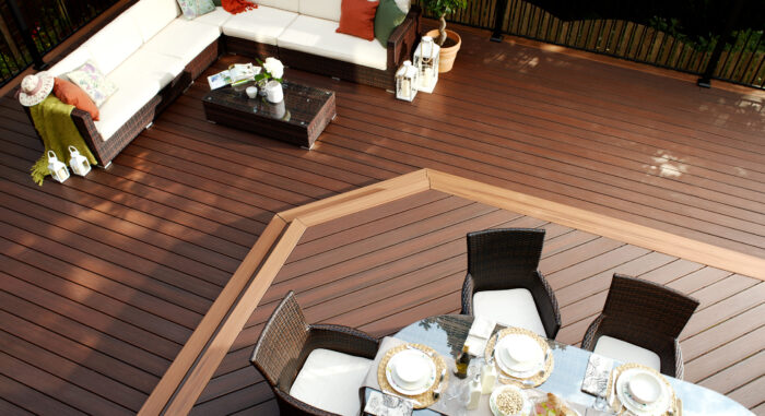 Trex Transcend® in Lava Rock