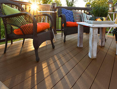TimberTech Terrain Collection® in Rustic Elm