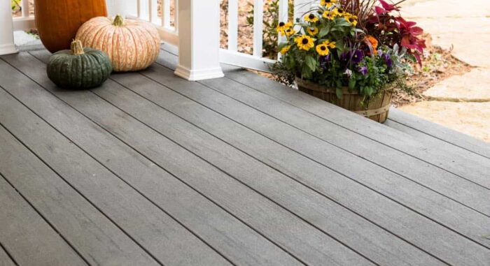TimberTech Terrain Collection® in Silver Maple
