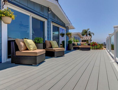 TimberTech Terrain Collection® in Stone Ash